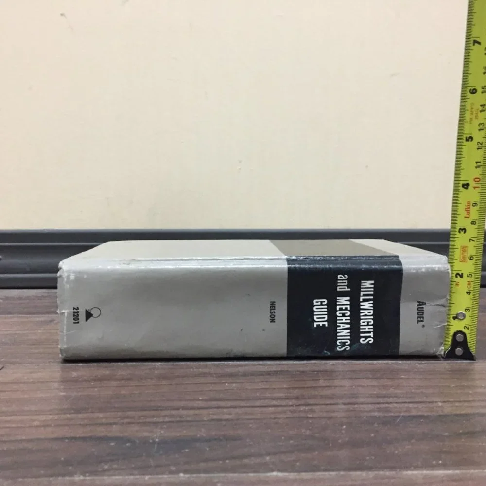Audel Millwrights and Mechanics Guide by Carl A. Nelson 1972 2nd Ed. Hardcover - Picture 8 of 16
